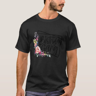 誕生日ギャング女子 誕生日プレゼント Tシャツ