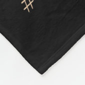 誕生日クイーン私は歳を取得しない私は可愛い誕生 フリースブランケット (角)