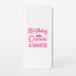 誕生日クイーン隔離室 SAMSUNG GALAXY S10ケース<br><div class="desc">ハッピー検疫誕生日と私の誕生日クイーン。素敵な誕生日デザイン。</div>