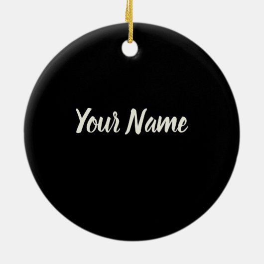 誕生日クイーン50 50歳の誕生日ヴィンテージクラウン セラミックオーナメント (裏面)