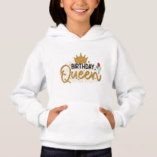誕生日クイーンTシュリットデザイン