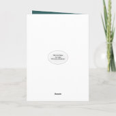 誕生日クマのホタル入り カード (裏面)