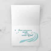 誕生日クラゲ カード (内部)