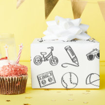 誕生日クラシックアイコン色シート