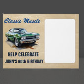 誕生日クラシックアメリカンマッスルカー