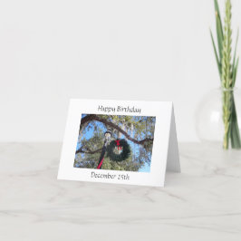 誕生日クリスマスオーク シーズンカード