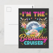 誕生日クルーザーバケーション ポストカード (正面/裏面)