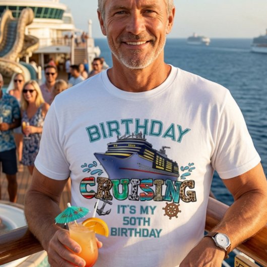 誕生日クルージングカスタマイズ 誕生日の私 Tシャツ