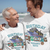誕生日クルージング パーソナライズされた Tシャツ