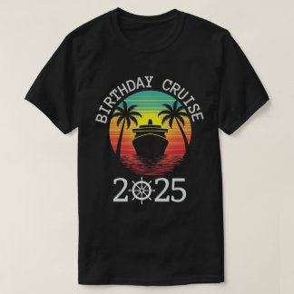 誕生日クルーズおもしろいギフト2025 Tシャツ