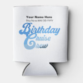 誕生日クルーズクルー 缶クーラー (正面)