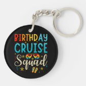 誕生日クルーズスクワッドクルージングバケーションアクリル キーホルダー (裏面)