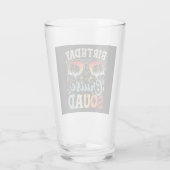 誕生日クルーズスクワッドグループファミリーマッチングDK タンブラーグラス (裏面)