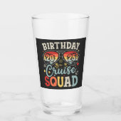 誕生日クルーズスクワッド2025ファミリーマッチングDK タンブラーグラス (正面)