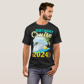 誕生日クルーズ2024地中海のクルージング Tシャツ (正面フル)