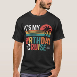 誕生日クルーズ レトロサングラス Tシャツ