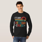誕生日クルーズ レトロサングラス Tシャツ (正面フル)