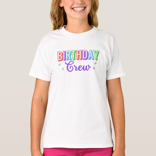 誕生日クルーTシャツ Tシャツ (正面)