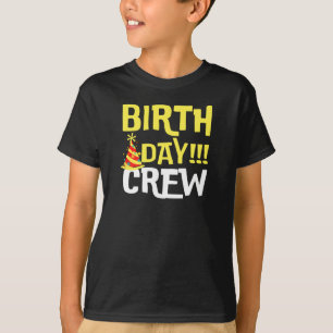 誕生日クルーTシャツ Tシャツ