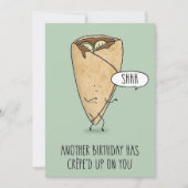 誕生日クレープ シーズンカード (正面)