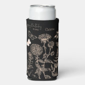 誕生日クールセルツァー：ドリンクの雰囲気 スリム缶クーラー (Seltzer正面)