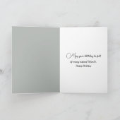 誕生日グラフィティオールド与えマンズAバラ カード (内部)