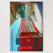 誕生日グリーティングウェストコーストウィルダネストタスマニア ジグソーパズル (縦)