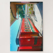 誕生日グリーティングウェストコーストウィルダネストタスマニア ジグソーパズル (縦)