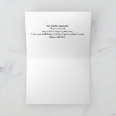 誕生日グリーティングカードあなたの愛する人のための。 招待状 (内部)