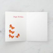 誕生日グリーティングカード カード (内部)