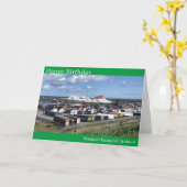 誕生日グリーティングカード カード (黄色い花)