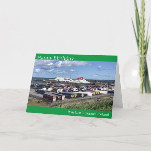 誕生日グリーティングカード カード (正面)