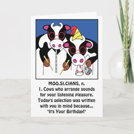 誕生日グリーティングカード カード (正面)