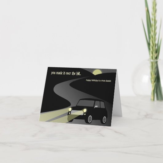 誕生日グリーティングカード カード (正面)