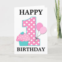 誕生日グリーティングカード