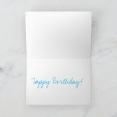 誕生日グリーティングカード シーズンカード (内部)