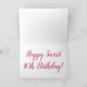 誕生日グリーティングカード シーズンカード (内部)