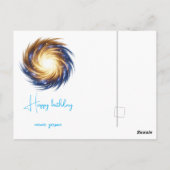 誕生日グリーティングカード ポストカード (裏面)