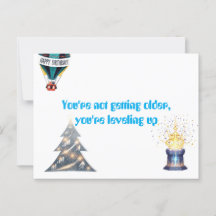 誕生日グリーティングカード