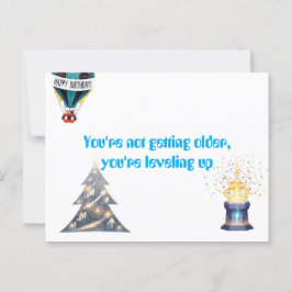 誕生日グリーティングカード ポストカード