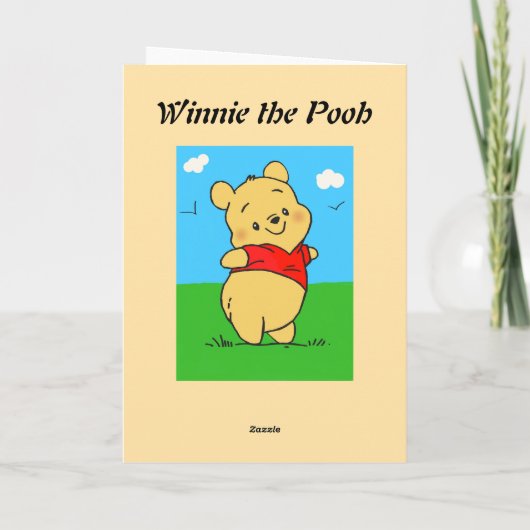 誕生日グリーティングカード 招待状 (裏面)