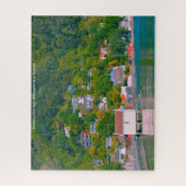 誕生日グリーティングスウェリントンニュージーランド ジグソーパズル (縦)