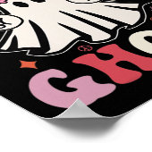 誕生日グールフローラ幽霊キッドガールグルーヴィーハロー ポスター (角)