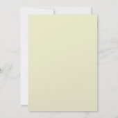 誕生日ケーキパーティー - ピンクの水玉模様 招待状 (裏面)