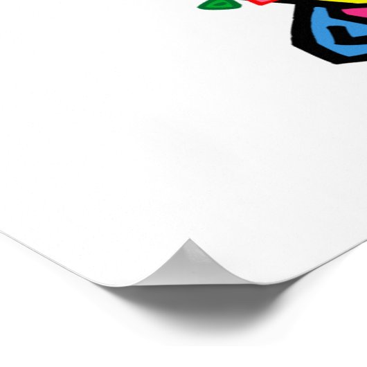 誕生日ケーキ1 ポスター (角)