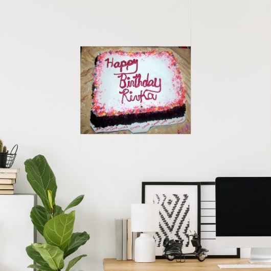 "誕生日ケーキ" ポスター (ホームオフィス)
