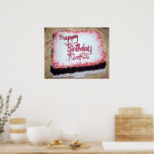 "誕生日ケーキ" ポスター (キッチン)