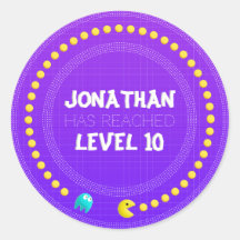 誕生日ゲームオン用ゲーマーシール