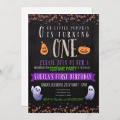 誕生日コスチュームパーティー招待状 招待状 (正面/裏面)