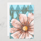 誕生日コスモ シーズンカード (正面/裏面)